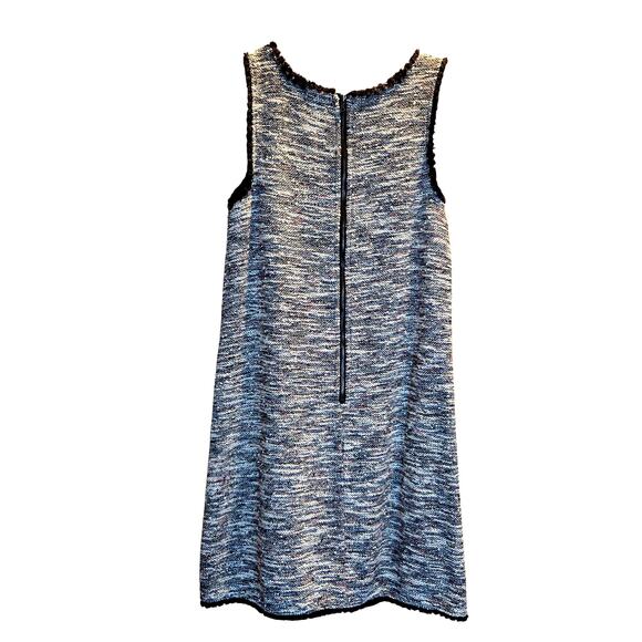 Loft XS Gray Women's Dress Sleeveless Misses Size 0 2 Extra Small - Picture 5 of 6
